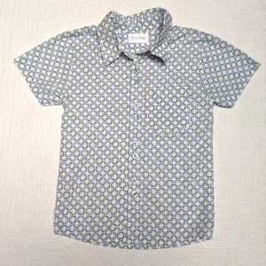 Hootsie short sleeve button down shirt, size 3-4